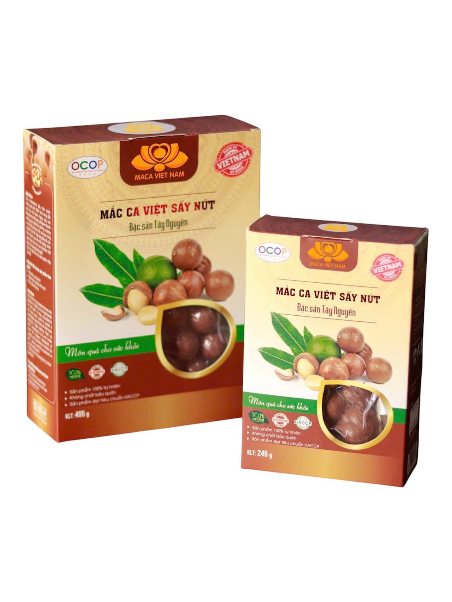 Macca Việt Sấy Nứt