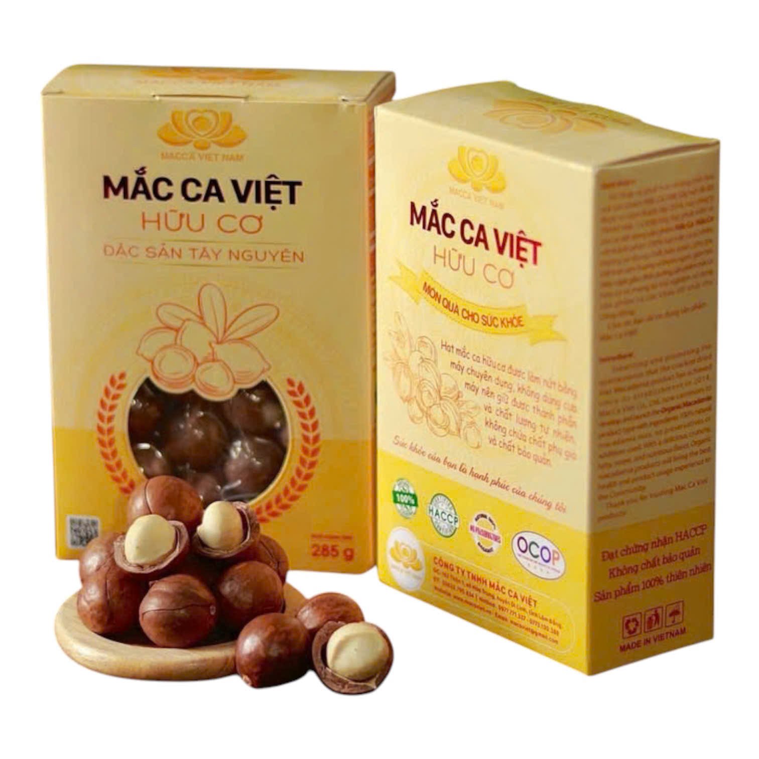 Mắc Ca Việt Hữu Cơ